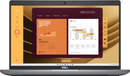Ноутбук Dell Latitude 5450 14" FHD IPS AG, Intel U5 135U, 16GB, F512GB, UMA, Lin, сірий, US клавіатура