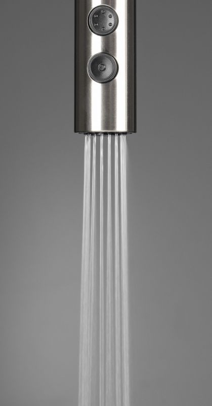 Набір для кухні Deante Olfato стальна мийка ZPO_010A + зміш. BQO_F72M, матова сталь