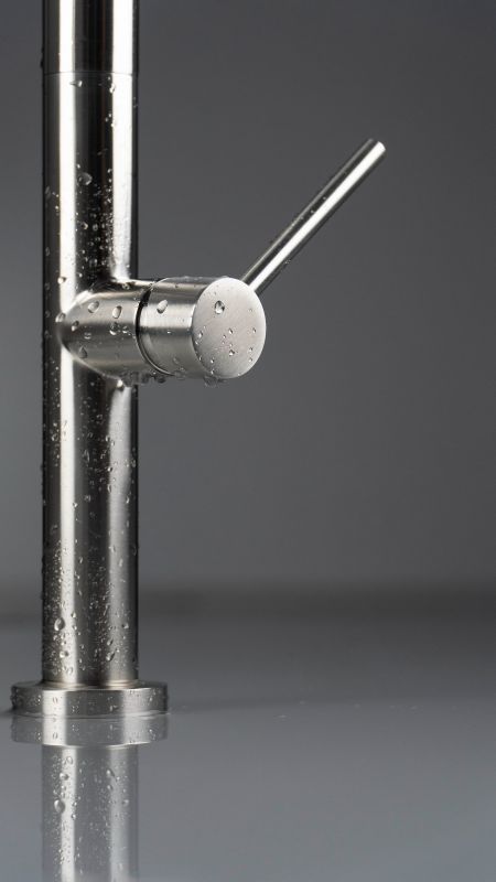 Набір для кухні Deante Olfato стальна мийка ZPO_010A + зміш. BQO_F72M, матова сталь