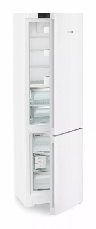 Холодильник Liebherr з нижн. мороз., 201x60x68, холод.від.-255 л, мороз.від.-94л, 2 дв., A++, NF, нерж.