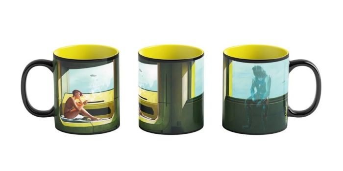 Чашка GoodLoot Game Art Chronicles Cyberpunk 2077 V & Edward Hopper