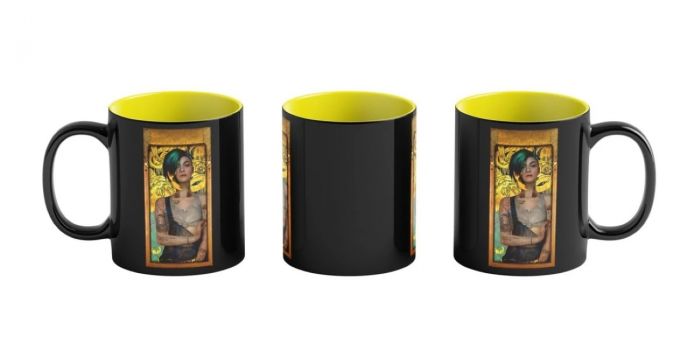 Чашка GoodLoot Game Art Chronicles Cyberpunk 2077 Judy & Gustav Klimt