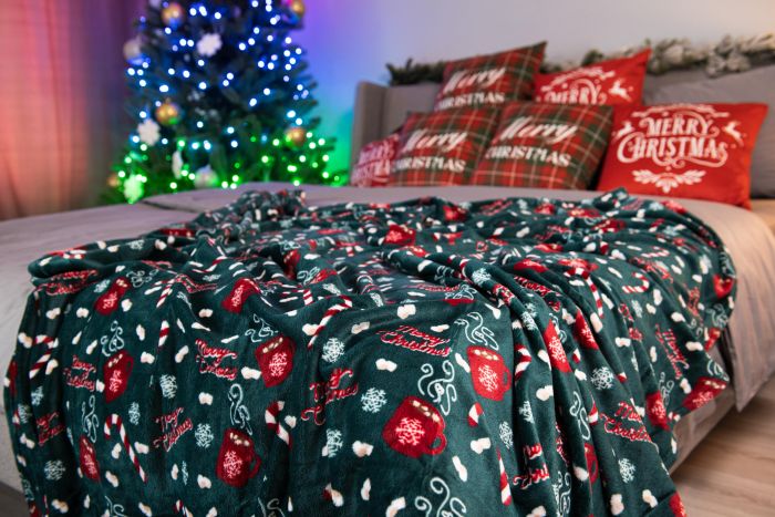 Плед ARDESTO Flannel 160х200см, 100% поліестер, солодке какао