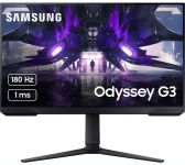 Монітор Samsung 23.8" S24DG300NI HDMI, DP, VA, 180Hz, 1ms, FreeSync