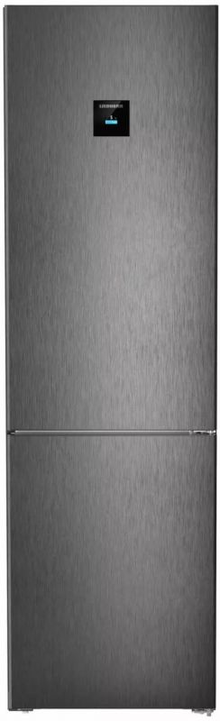 Холодильник Liebherr з нижн. мороз., 201.5x59.7х67.5, холод.відд.-266л, мороз.відд.-94л, 2дв., А+++, NF, диспл внутр., чорний