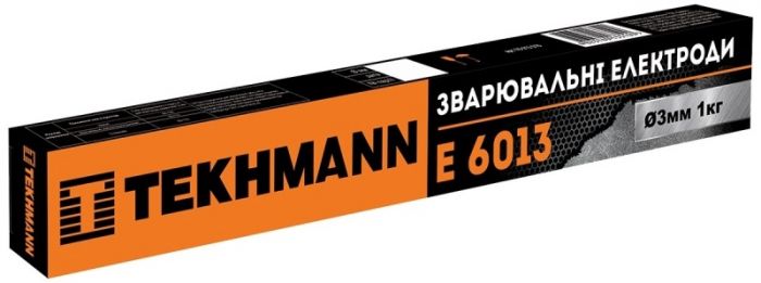 Електроди зварювальні Tekhmann E 6013 d 3мм 1кг