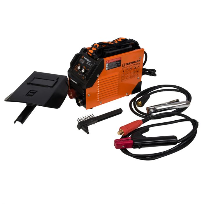 Зварювальний апарат інверторний Tekhmann TWI-280 D 140А 5.2кВт 170-270В форсування дуги 3кг