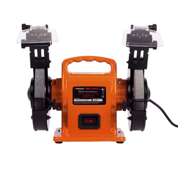 Верстат заточувальний Tekhmann TBG-3015 L 300Вт коло 150мм 2980об·хв 7.5кг