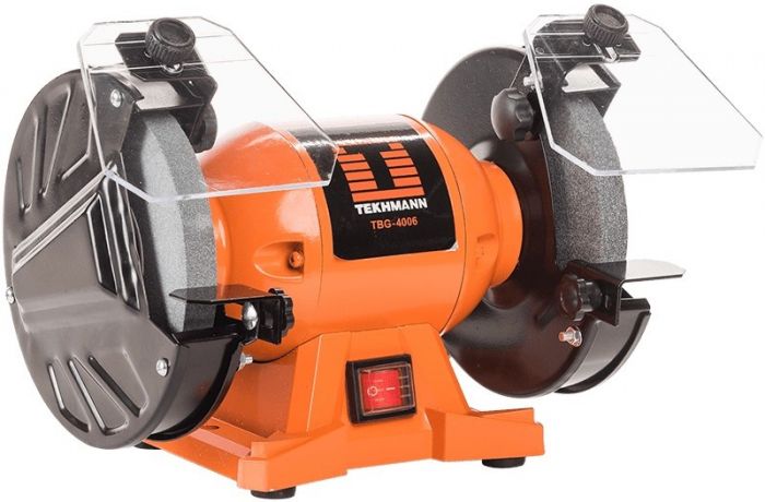 Верстат заточувальний Tekhmann TBG-4006 400Вт коло 150х13мм