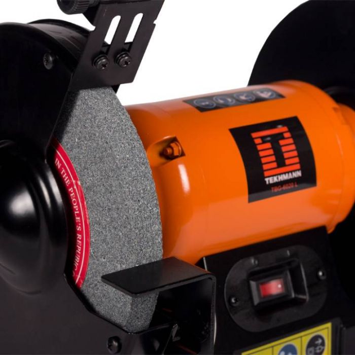Верстат заточувальний Tekhmann TBG-6020 L 600Вт коло 200мм 2980об·хв 11.5кг