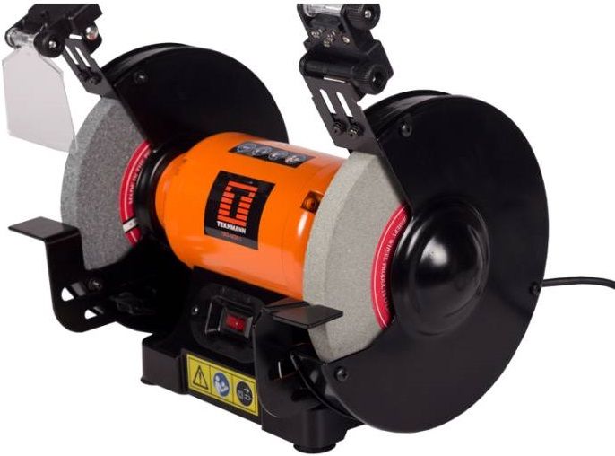 Верстат заточувальний Tekhmann TBG-6020 L 600Вт коло 200мм 2980об·хв 11.5кг