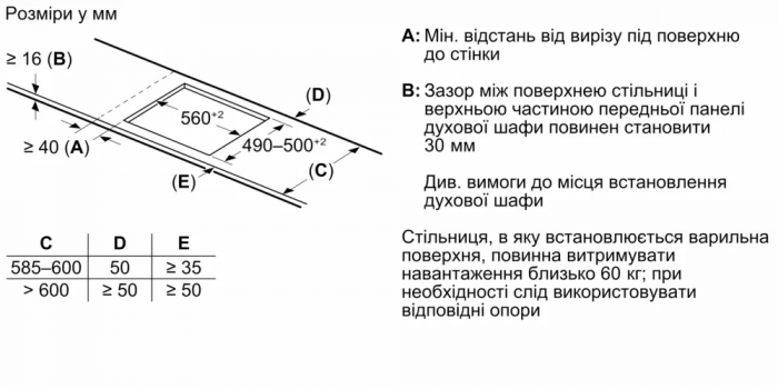 Варильна поверхня Bosch  індукційна, 60см, розширена зона, сенсор смаження PerfectFry Plus, Home Connect, чорний