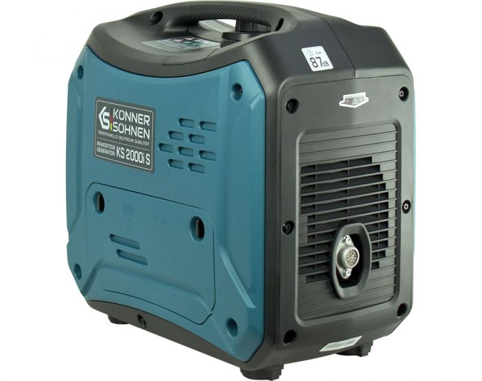 Генератор бензиновий інверторний Konner&Sohnen KS 2000i S, 230В, 2.0кВт, ручний стартер, 19кг