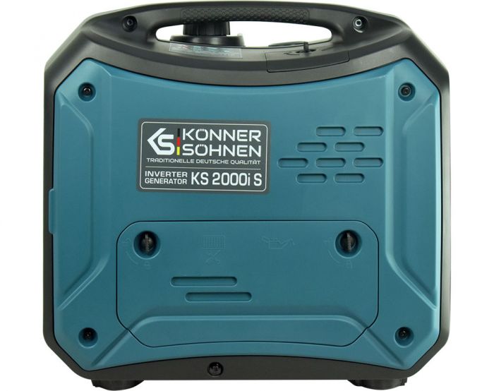 Генератор бензиновий інверторний Konner&Sohnen KS 2000i S, 230В, 2.0кВт, ручний стартер, 19кг
