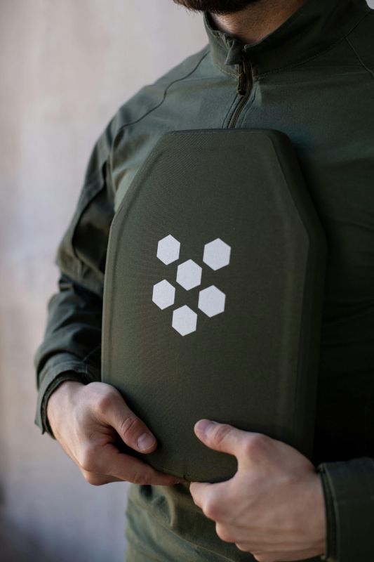 Керамічна плита Українська Броня SA4, тип Stand Alone, клас захисту ДСТУ 6, розмір L