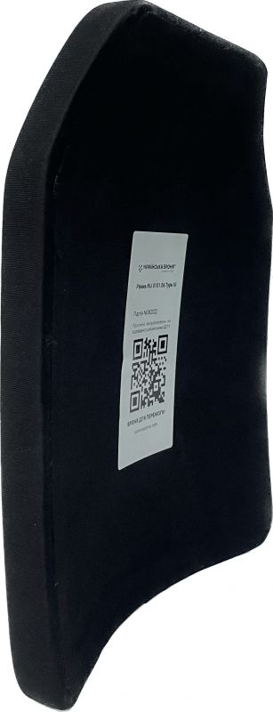 Керамічна плита Українська Броня SA4, тип Stand Alone, клас захисту ДСТУ 6, розмір L