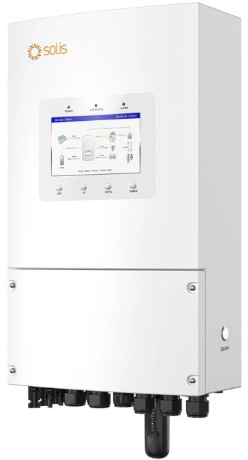 Гібридний інвертор однофазний Solis S6 8кВт, 2xMPPT, DC, для LV Batteries