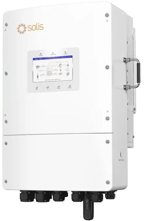 Гібридний інвертор трифазний Solis S6 12кВт, 2xMPPT, DC, для LV Batteries