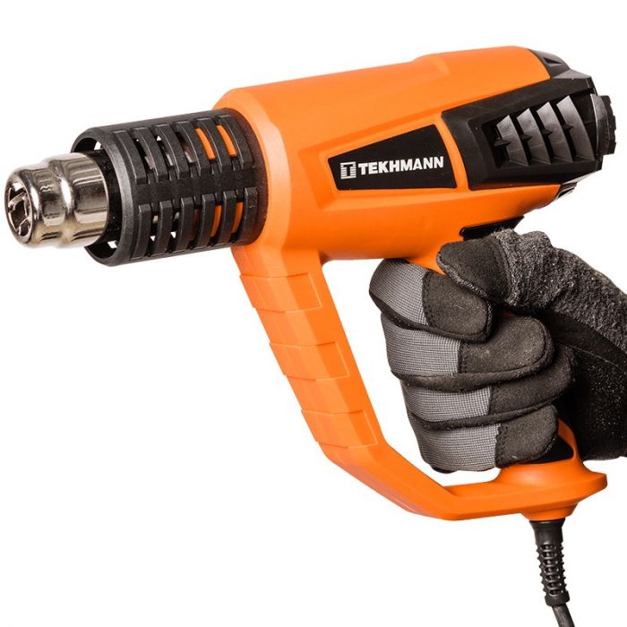 Фен будівельний Tekhmann THG-2003 2000Вт 50/400/600°С 250/250/500л·хв 0.7кг