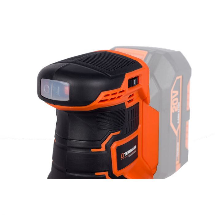 Шліфмашина ексцентрикова акумуляторнаTekhmann TCOS-125/i20 20В 125 мм 0-9000об·хв без АКБ та ЗП