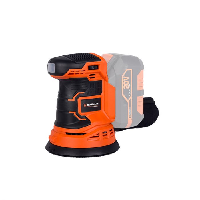 Шліфмашина ексцентрикова акумуляторнаTekhmann TCOS-125/i20 20В 125 мм 0-9000об·хв без АКБ та ЗП