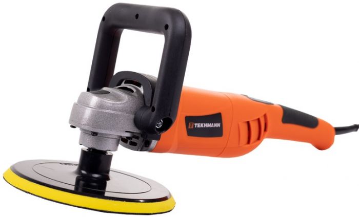Шліфмашина полірувальна Tekhmann TCP-18/1500 D 1500Вт 180мм 1000-3000об·хв 3.2кг