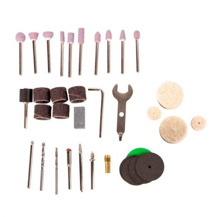 Шліфмашина шліфувально-гравірувальна Tekhmann TMG-2660 260Вт 8000-33000об·хв цанга 2.4 та 3.2мм 0.6кг кейс комплект приладь