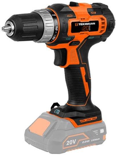 Шурупокрут-дриль акумуляторний Tekhmann TCD-35/i20 20В 35Нм 0-400·1400об·хв без АКБ та ЗП