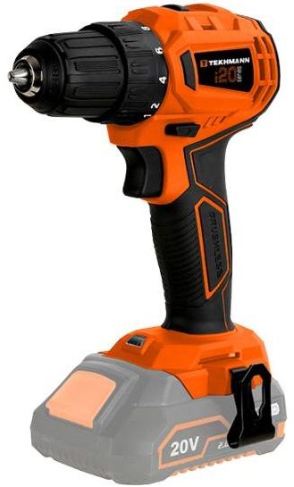 Шурупокрут-дриль акумуляторний Tekhmann TCD-40/i20 BS 20В 40Нм 0-400·1400об·хв без АКБ та ЗП