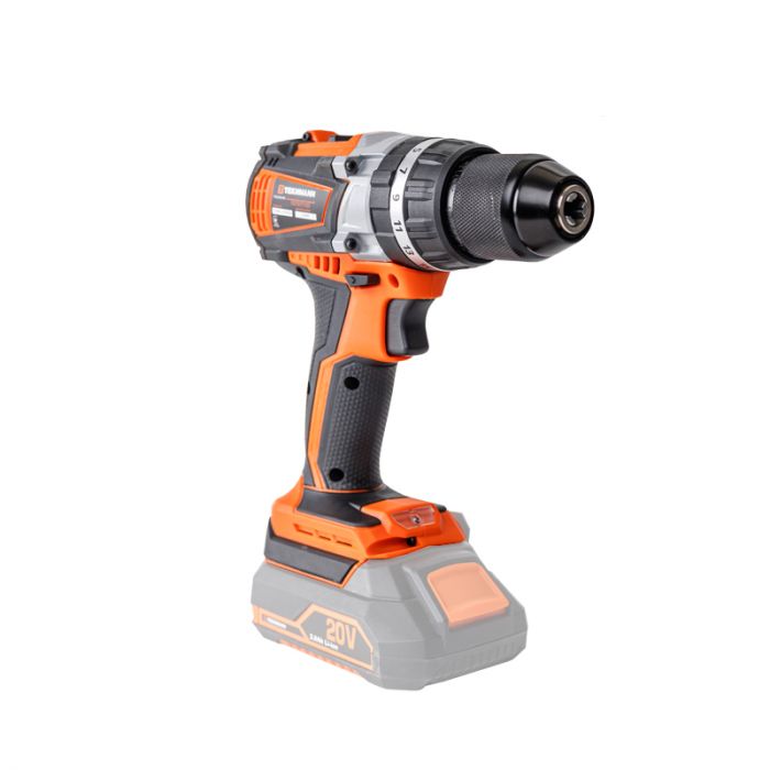 Шурупокрут-дриль акумуляторний Tekhmann TCD-65/i20 BS 20В 60Нм 0-500·2000об·хв без АКБ та ЗП