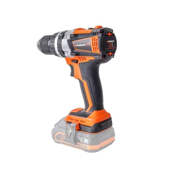 Шурупокрут-дриль акумуляторний Tekhmann TCD-65/i20 BS 20В 60Нм 0-500·2000об·хв без АКБ та ЗП