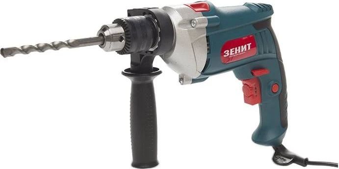 Дриль ударний Зеніт ЗД-1000 1000Вт зубчастий патрон 13мм 0-2800об·хв 1.9кг