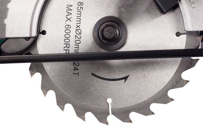 Пила дискова Зеніт ЗПЦ-1950 M 1950Вт 185мм 3.6кг