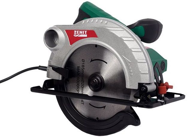 Пила дискова Зеніт ЗПЦ-1950 M 1950Вт 185мм 3.6кг