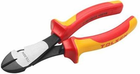 Кусачки-бокорізи Tolsen Premium VDE, діелектричні, для робіт під напругою 1000В, 180мм, CrV