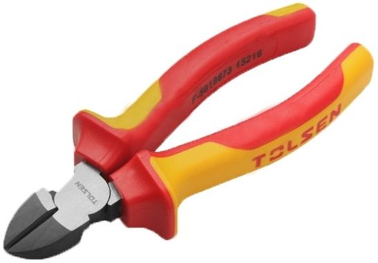Кусачки-бокорізи Tolsen Premium, діелектричні, для робіт під напругою 1000В, 160мм, CrV