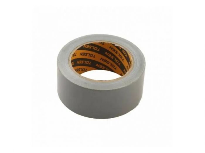 Стрічка ремонтна Tolsen, 25м, 48мм, армована, сірий