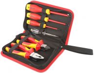 Набір інструментів Tolsen VDE, діелектричний, 6шт, для електрика 1000В, CrV та S2