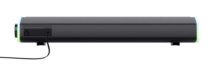 Акустична система Trust GXT 620 Axon Саундбар, USB/AUX,  RGB, чорний
