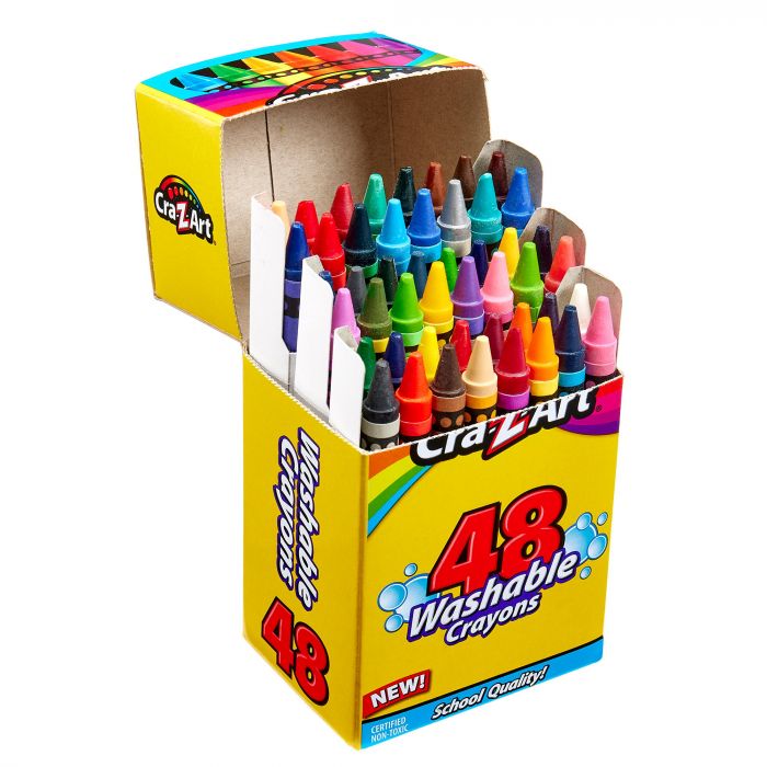 Крейда воскова Cra-Z-Art легкозмивна, 48шт