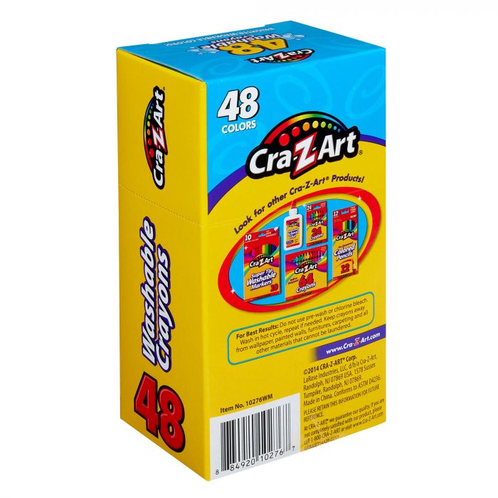 Крейда воскова Cra-Z-Art легкозмивна, 48шт