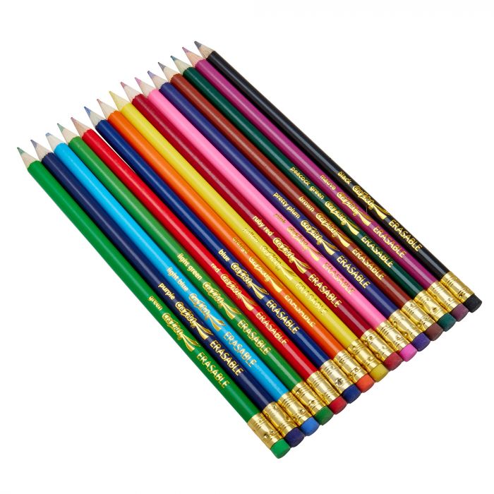 Кольорові олівці Cra-Z-Art з гумкою, 15шт