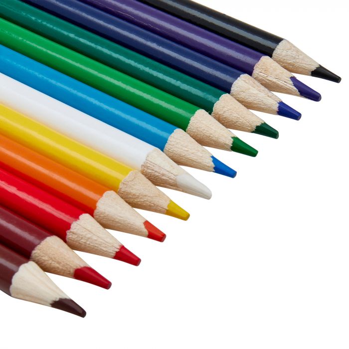 Кольорові олівці Cra-Z-Art з гумкою, 15шт