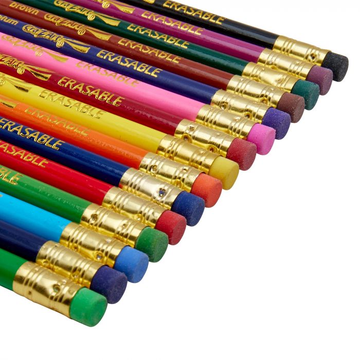 Кольорові олівці Cra-Z-Art з гумкою, 15шт