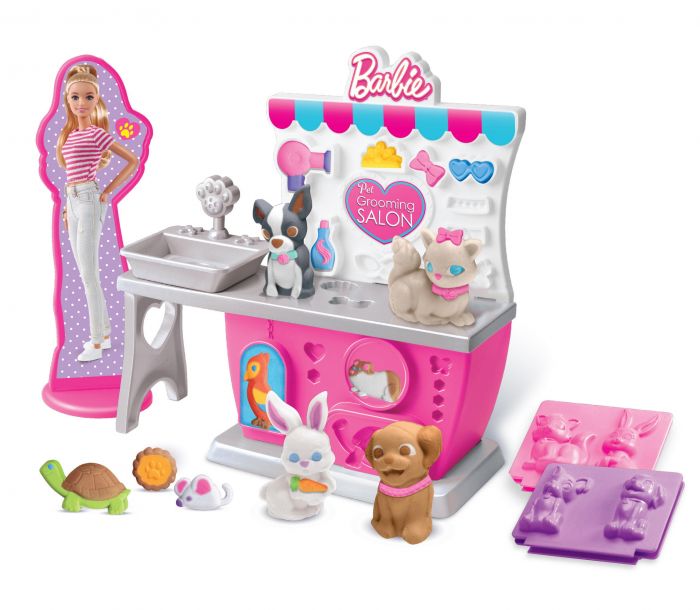 Тісто для ліплення Cra-Z-Art Barbie Зоомагазин з формами, набір 10од