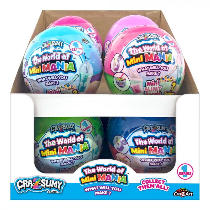 Слайм Cra-Z-Art World Mini Mania набір у кулі, S1