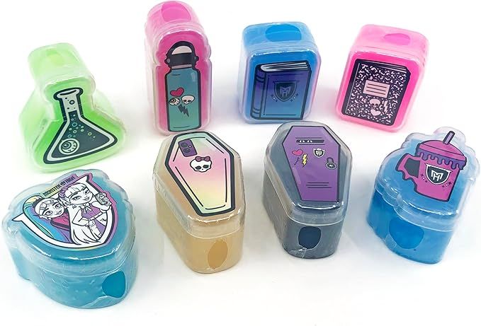 Слайм Cra-Z-Art Monster High Ghoul School Mini Mania, набір 8од