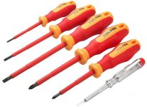 Викрутки Tolsen VDE набір 6шт, діелектричні, PH, PZ, CrV