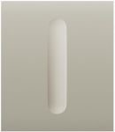 Кнопка центральна для одноклавішного вимикача димера Ajax CenterButton Dimmer 1-gang 2-way for LightSwitch, Jeweler, бездротовий, ivory