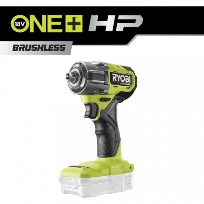Гайковерт ударний акумуляторний Ryobi ONE+ HP RIW18C-0 18В 2800об·хв 450Нм 1/2" 4 швидкості 1.2кг без АКБ та ЗП
